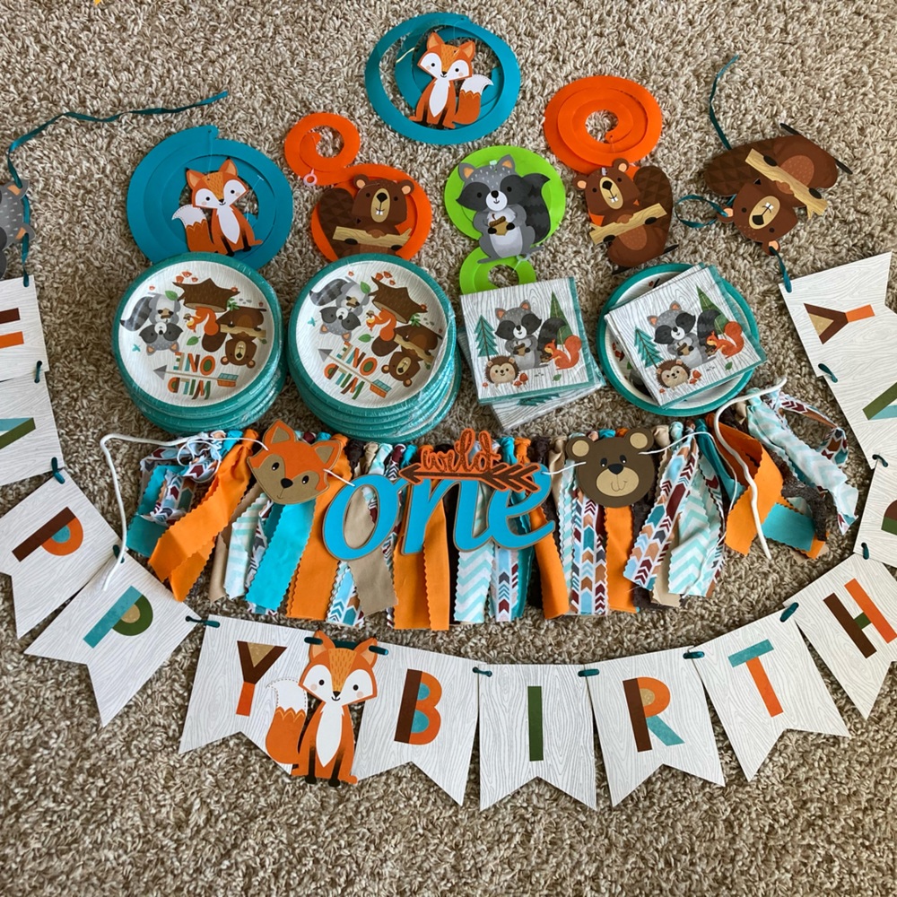 First birthday decorations wild about one